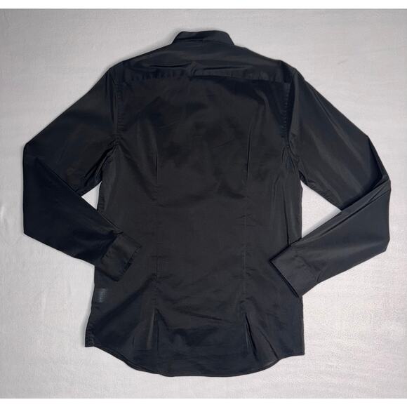 Black Reaction Slim Fit Button Down - Picture 2 of 9